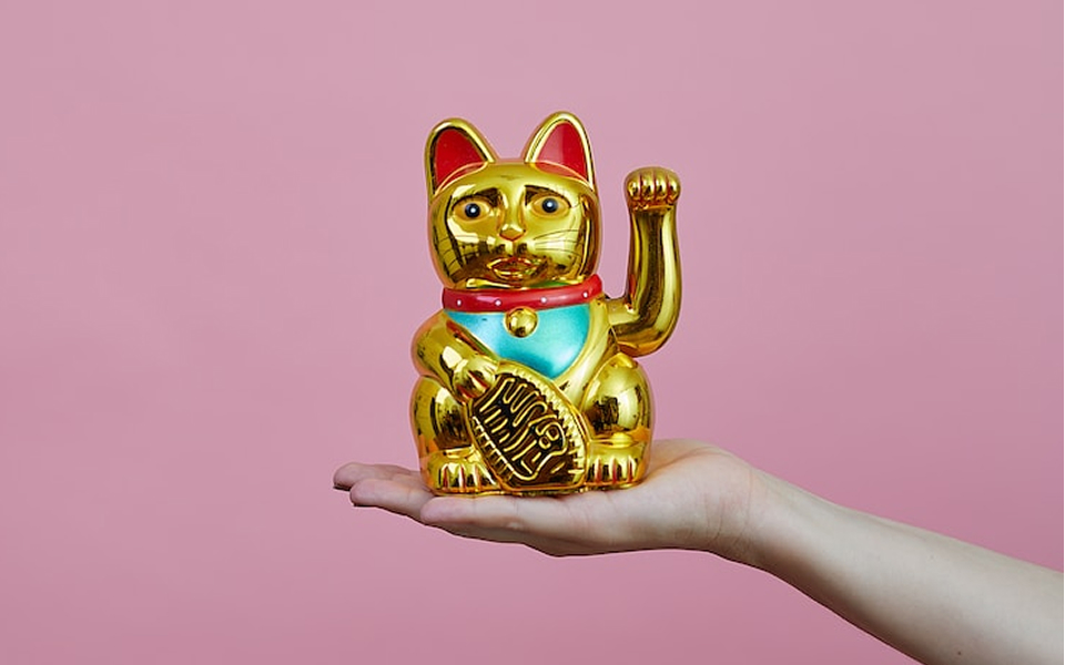 ねこねこグッズの写真