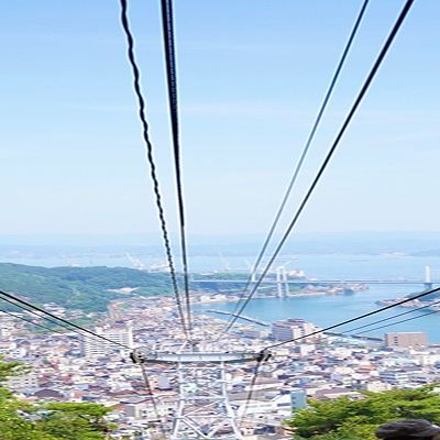 ロープウェイの写真です